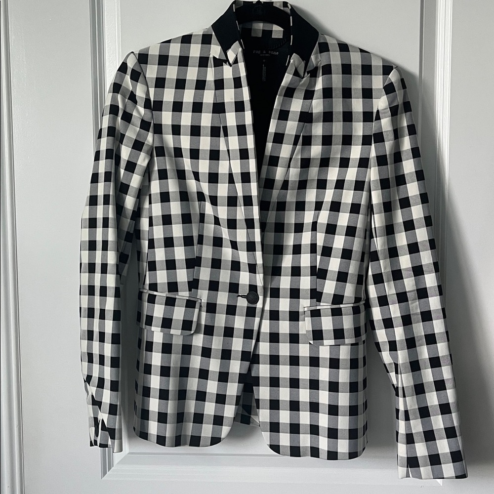 Rag & Bone Gingham Jacket